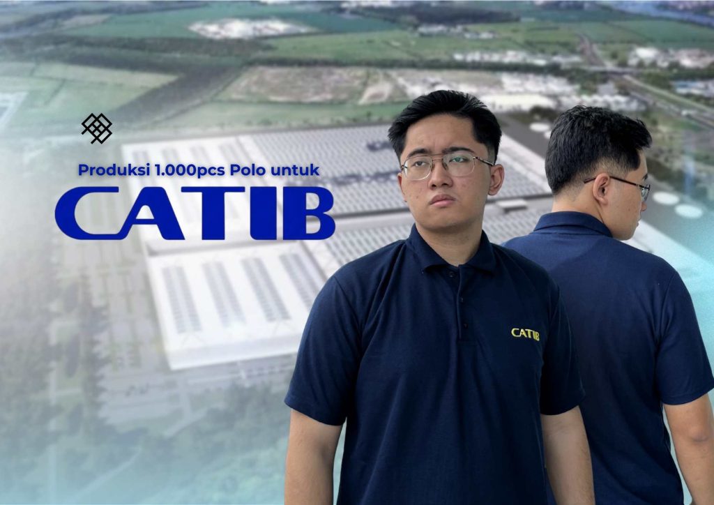 Produksi Seragam Polo untuk PT CATIB